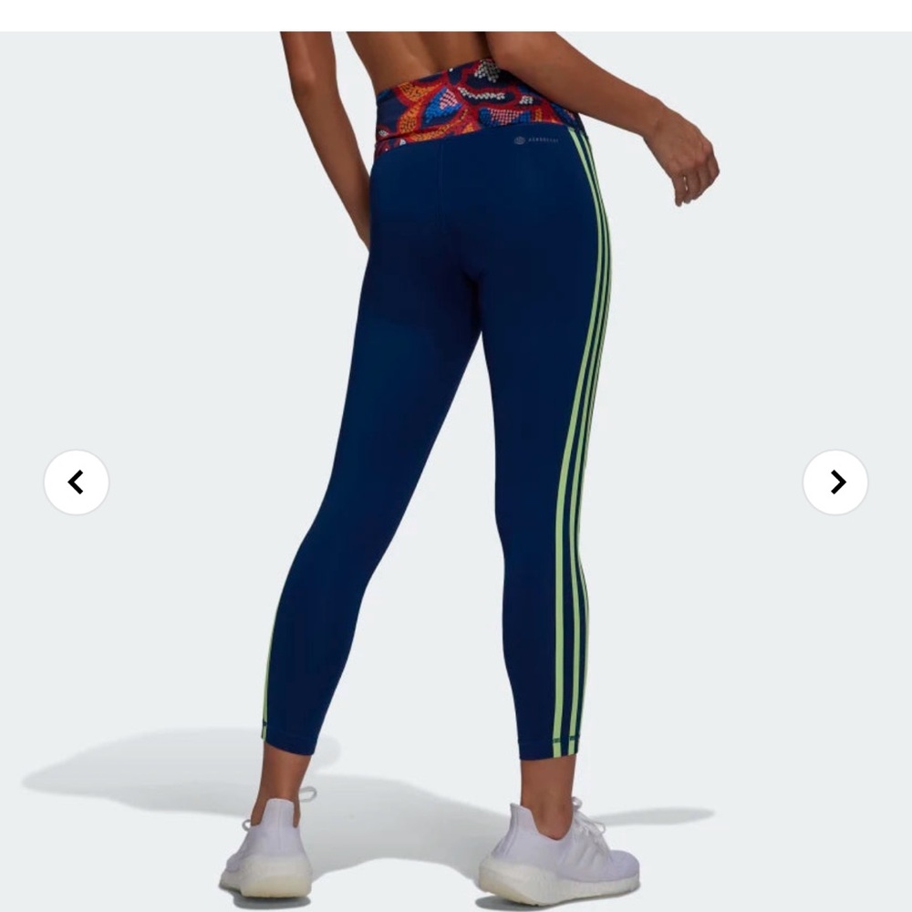 Adidas x Farm Rio sz M leggings